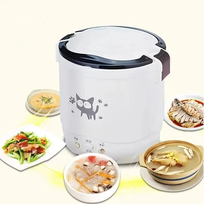 🔥 SoloCooker™ Portable Mini Rice Cooker 1L